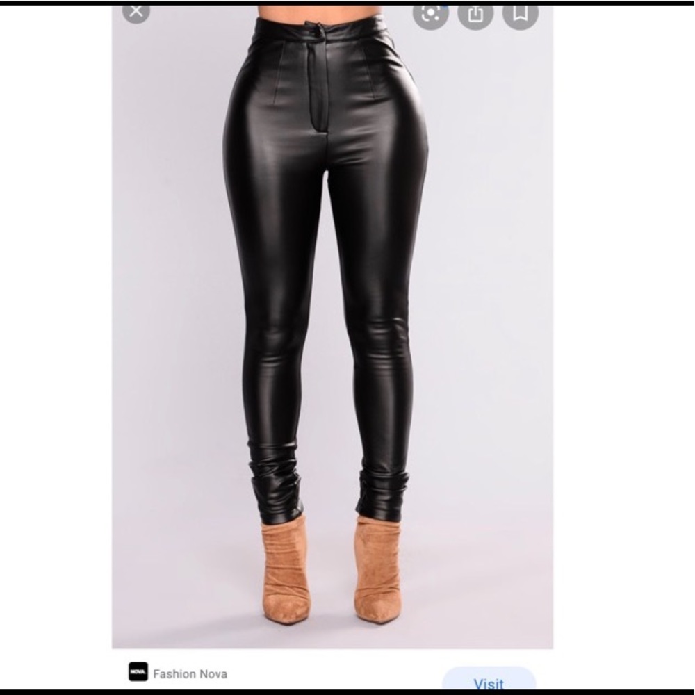 FN- carina high rise pants (black)